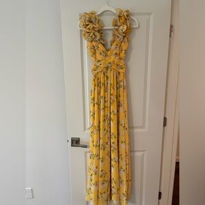 Antonio Melani Long Floral Dress